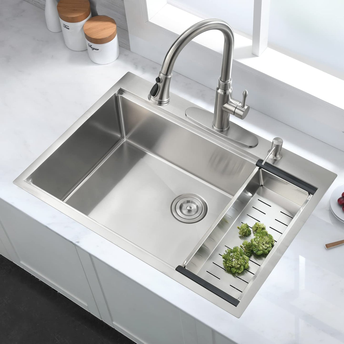 Stainless Steel Drop In Kitchen Sink