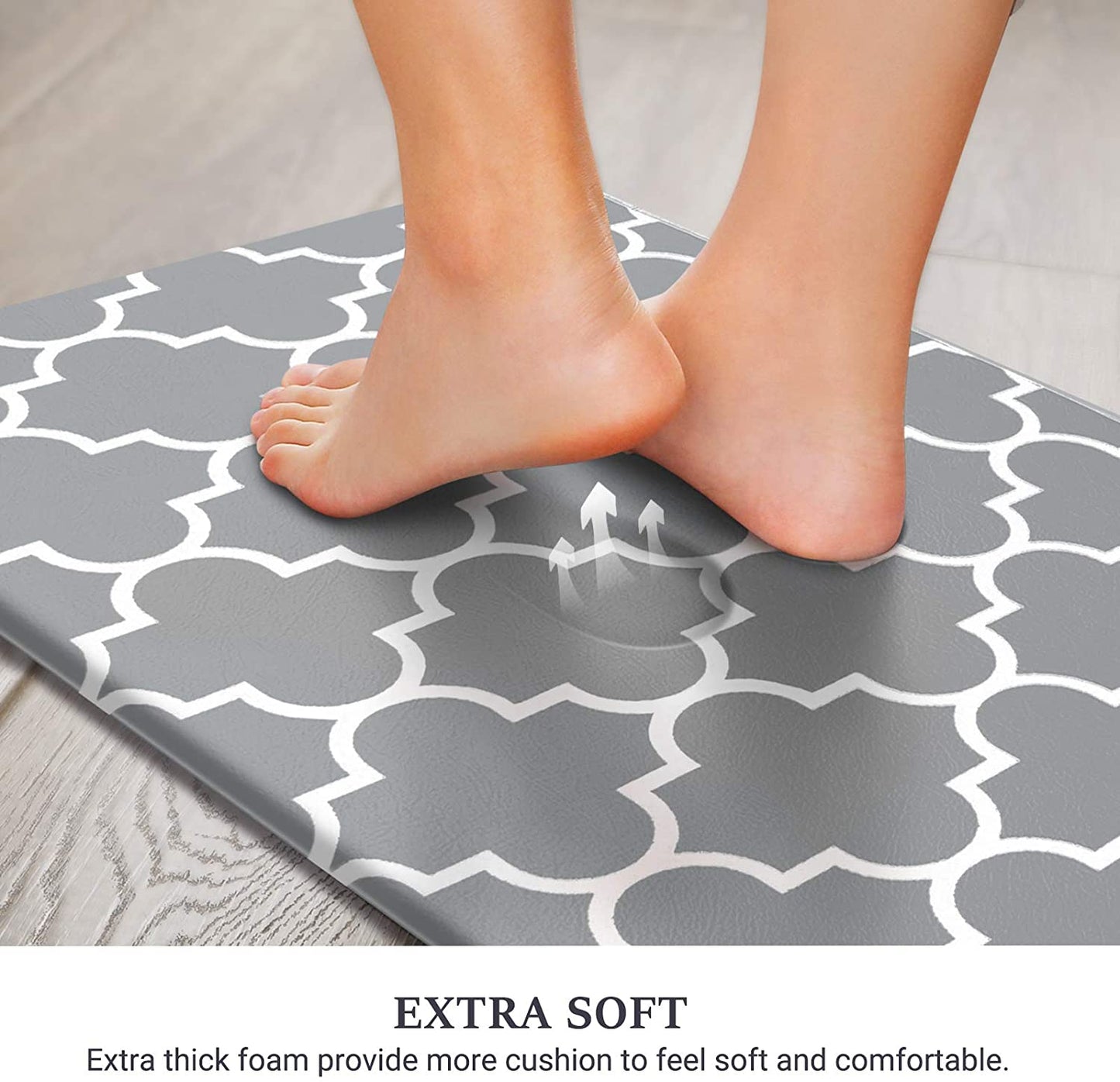 Kitchen Mat Cushioned Anti-Fatigue Kitchen Rug