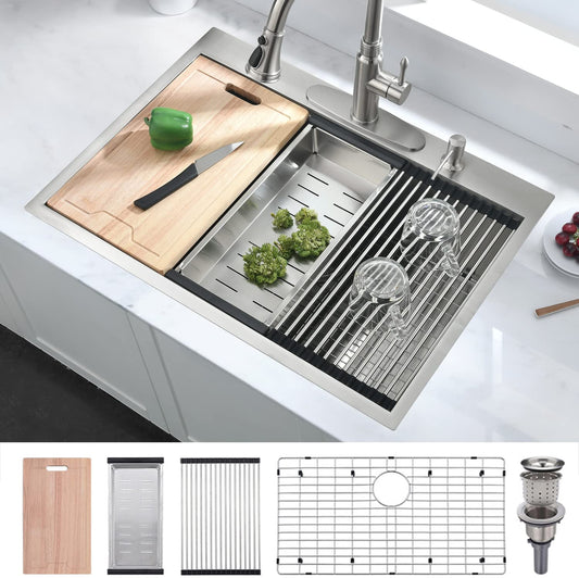 Stainless Steel Drop In Kitchen Sink