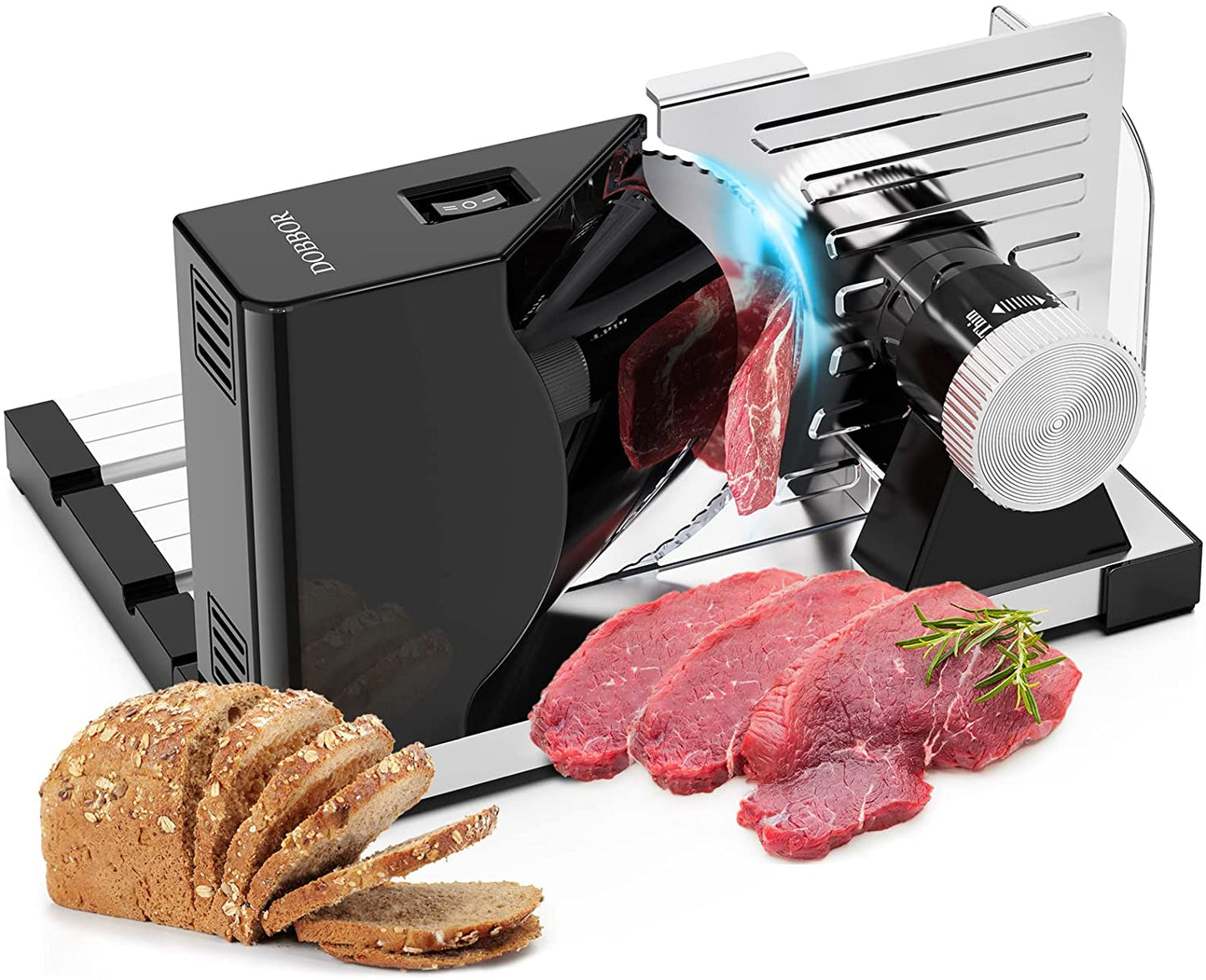 Foldable Electric Meat Slicer Machine