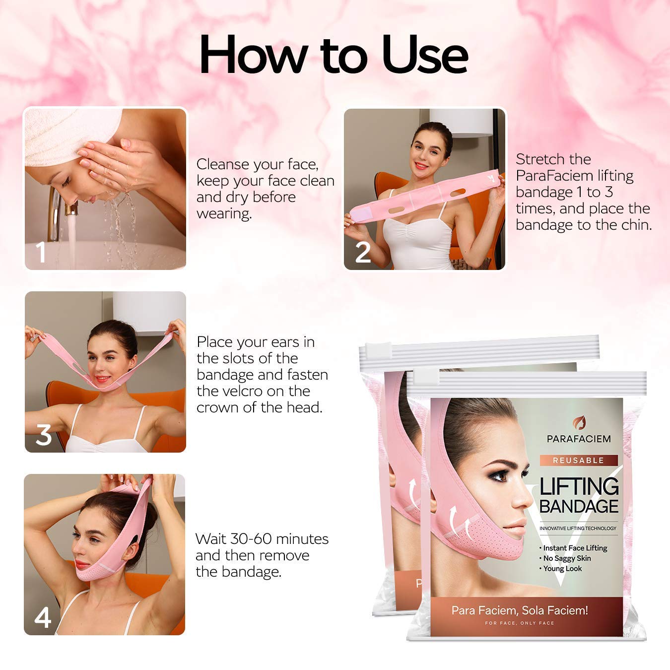 Mask Facial Slimming Strap