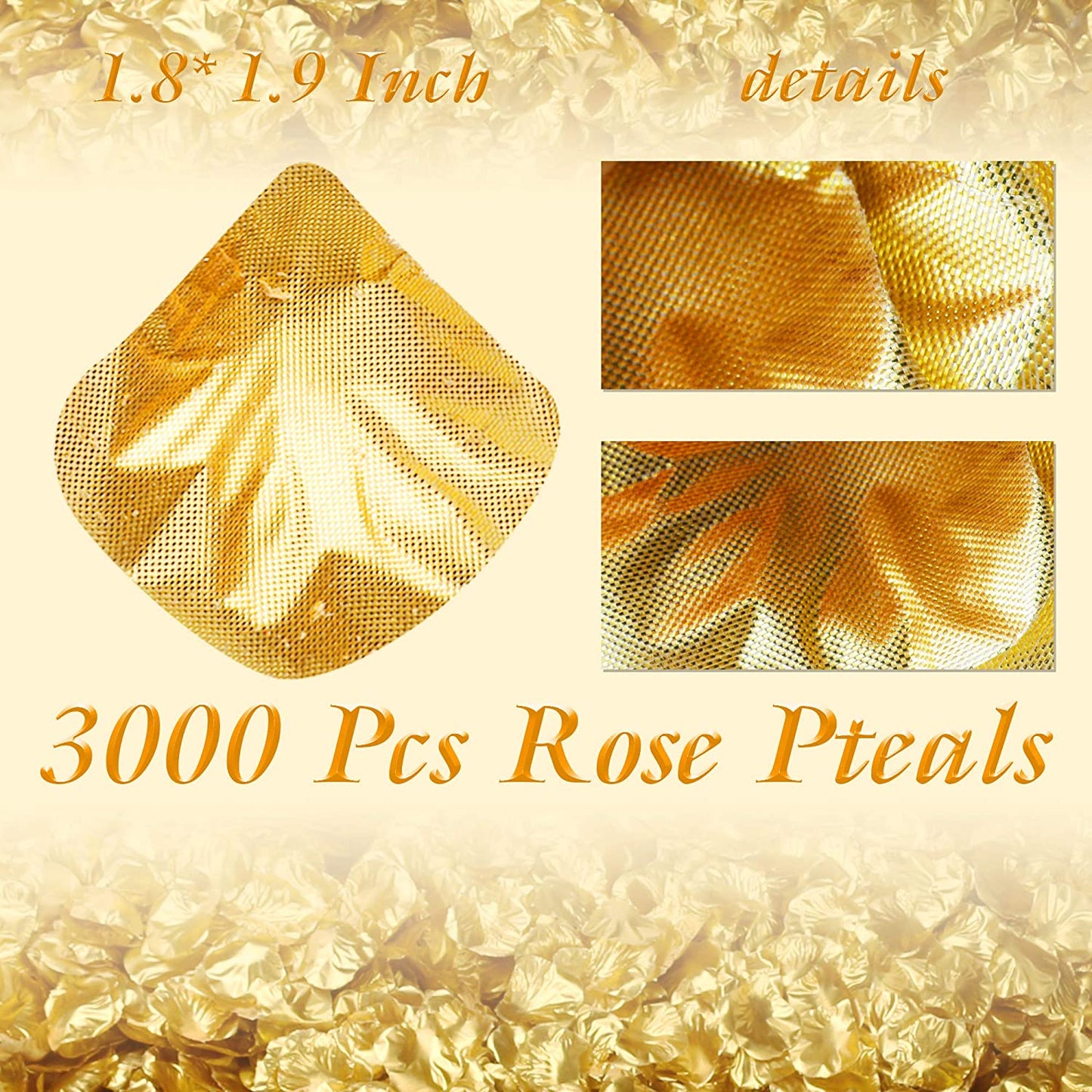 2000 Pcs Artificial Flower Petals Silk Rose Petals