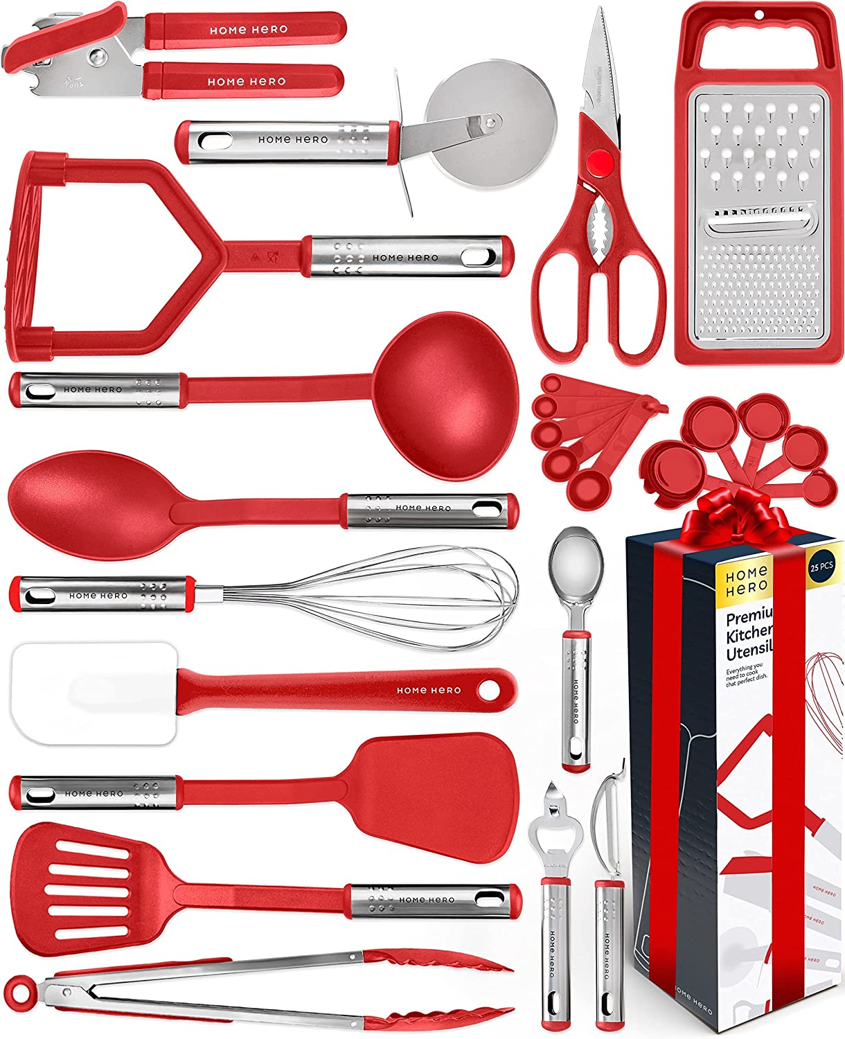 25pc Kitchen Utensil Set