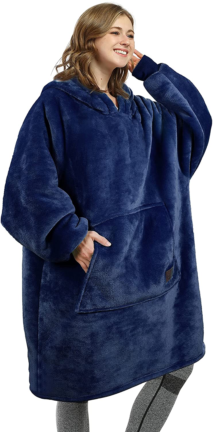 Oversized Hoodie Blanket Sweatshirt-Adult Size