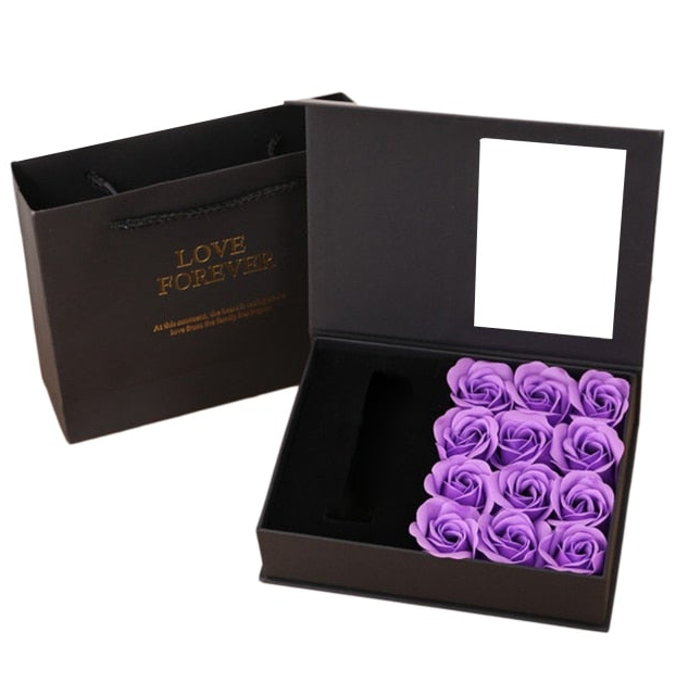 Rose Flower Jewelry Gift Box