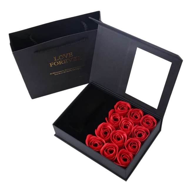 Rose Flower Jewelry Gift Box