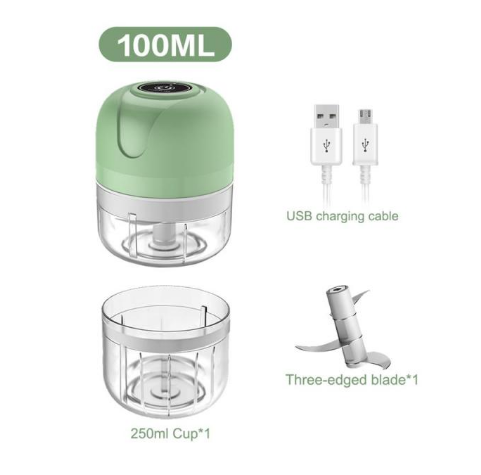 Garlic Chopper Mini USB Wireless Electric