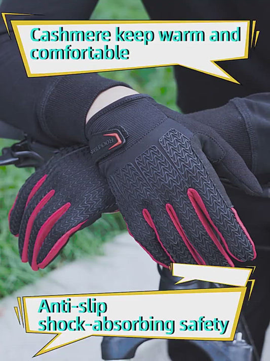 Windproof Cycling Gloves with Touch Screen 