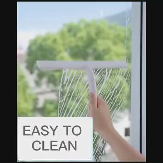 Window Glass Wiper Cleaner with Long Handle