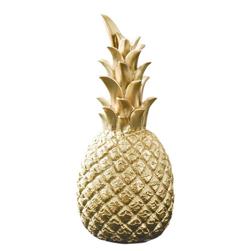 Nordic Golden Pineapple Ornaments