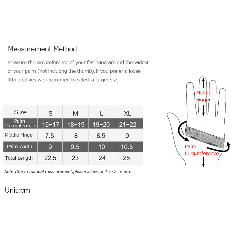 Winter Touchscreen Gloves with Adjustable Zipper