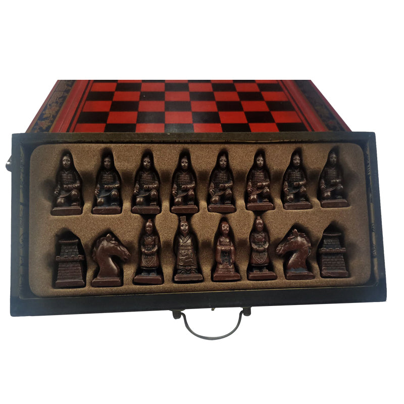 WOODEN CHESSBOARD PUZZLE CARTOON CHARACTERS