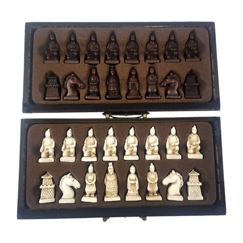 WOODEN CHESSBOARD PUZZLE CARTOON CHARACTERS