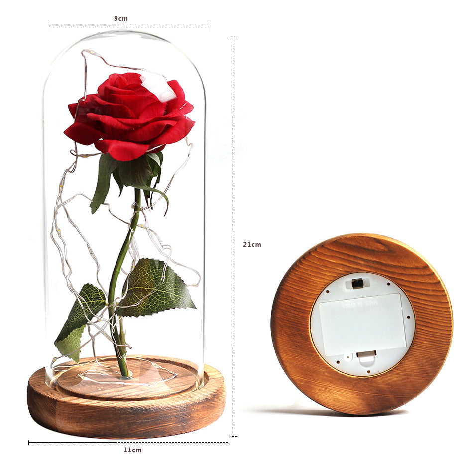 The Beautiful and the Beast Decoration Artificial Flower Eternal Rose Gift