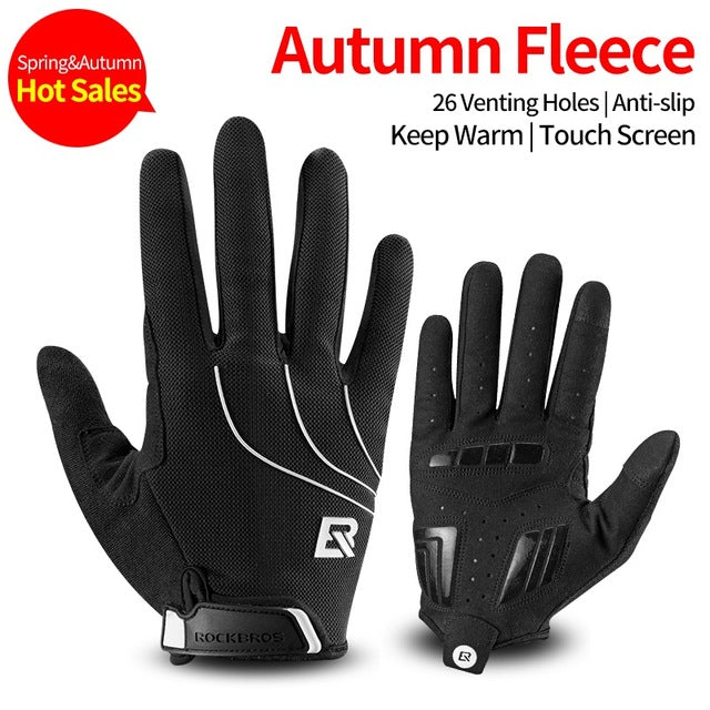 Windproof Cycling Gloves with Touch Screen 