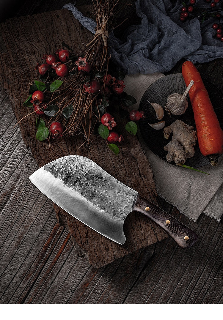 Handmade Forged Stainless Steel Kitchen Knife