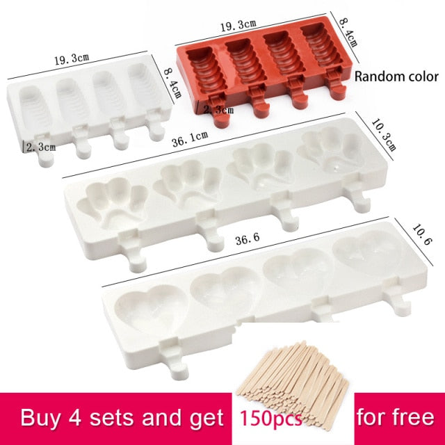 Ice Cream Popsicle Molds