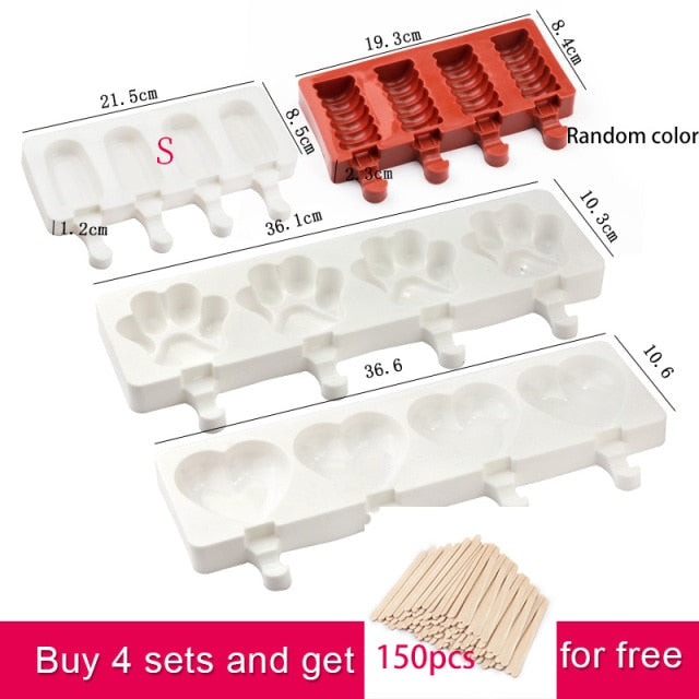 Ice Cream Popsicle Molds