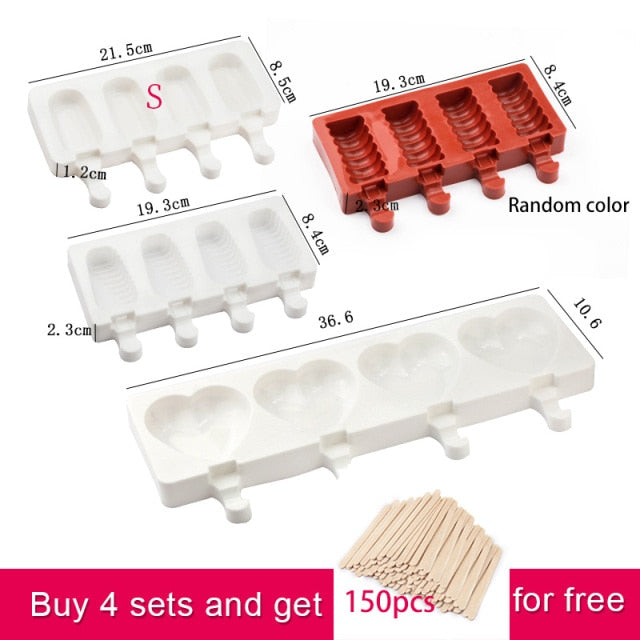 Ice Cream Popsicle Molds