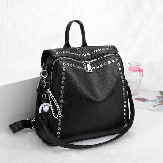 Genuine Leather  Multifunctional Backpack