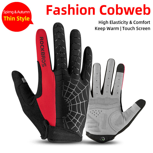 Windproof Cycling Gloves with Touch Screen 