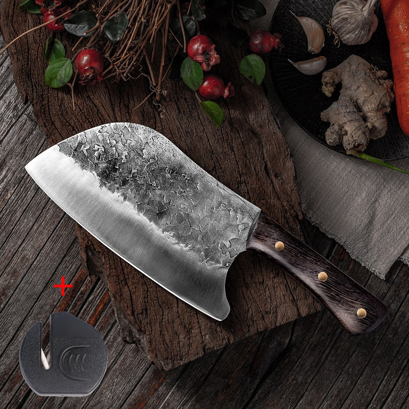 Handmade Forged Stainless Steel Kitchen Knife