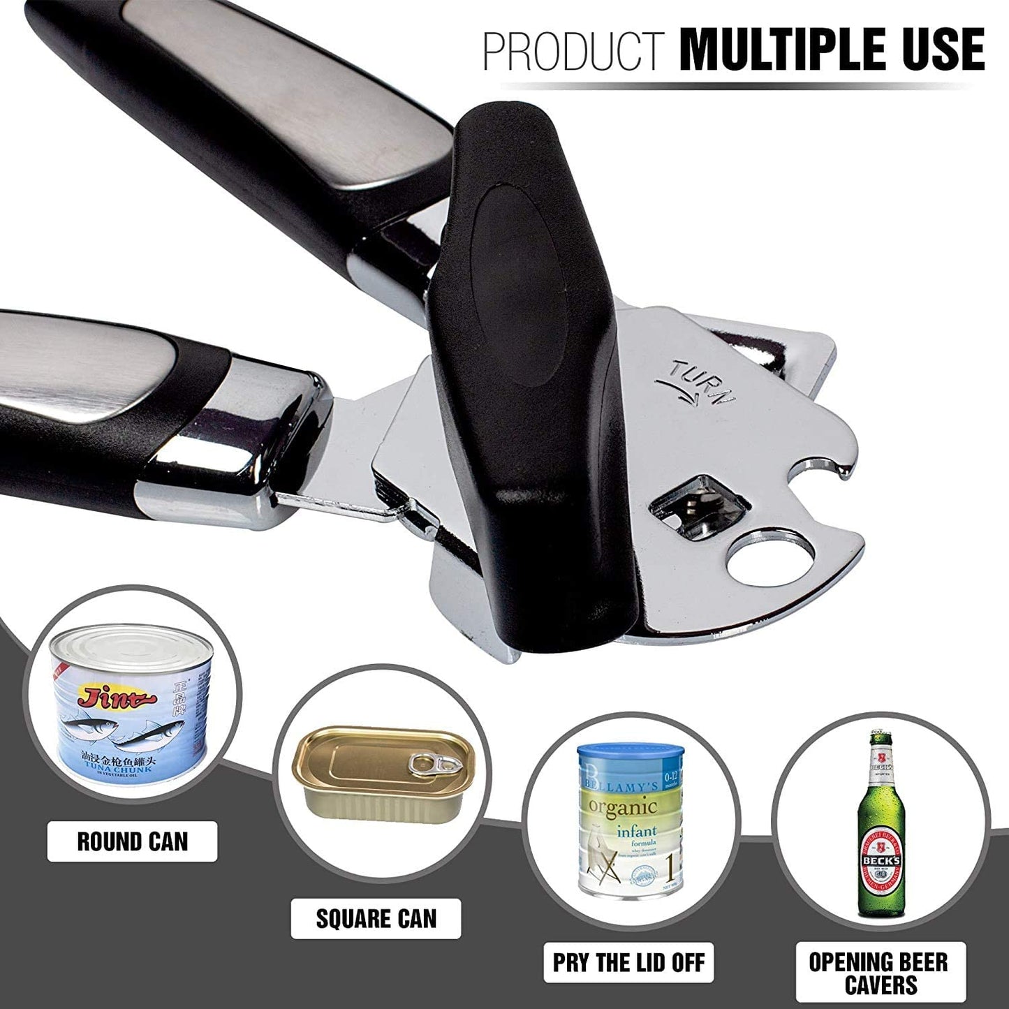 Ergonomic Manual Can Opener