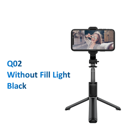 Selfie Stick Tripod with Fill Light & Bluetooth Wireless Remote