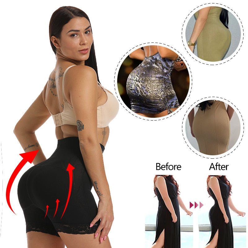 Women Butt Lifter (With Zipper) Seamless Slimming Shorts