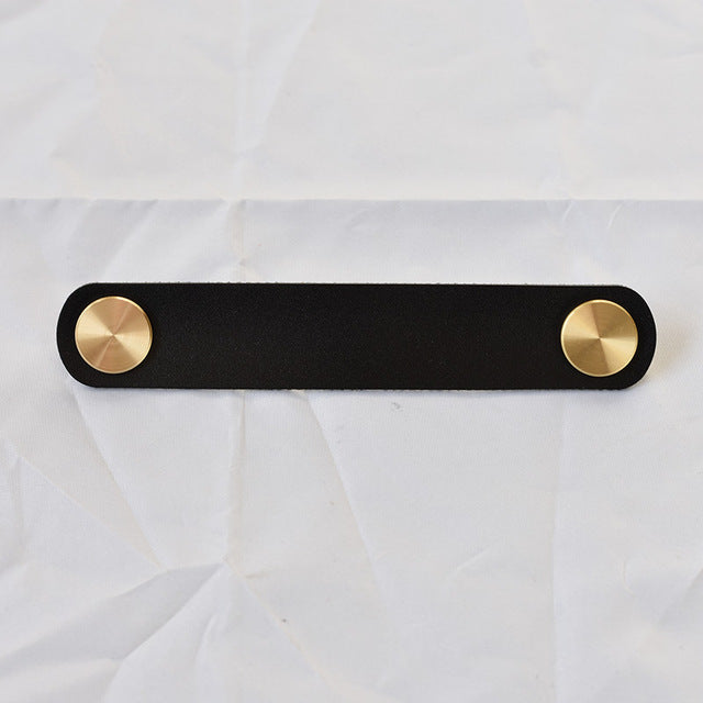 Leather Drawer Handle Pull