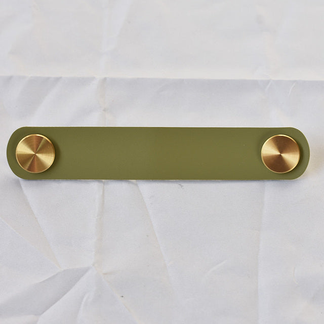 Leather Drawer Handle Pull