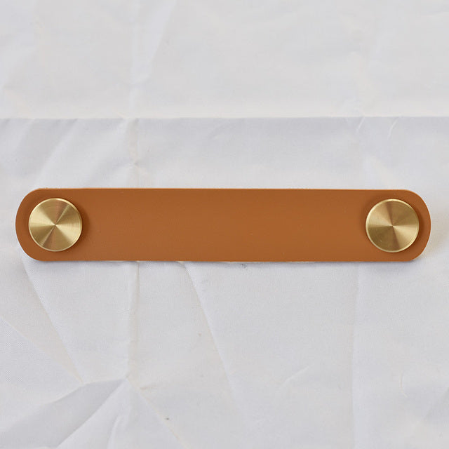 Leather Drawer Handle Pull