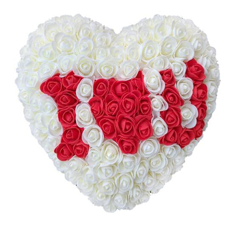 Heart Roses Artificial Flowers