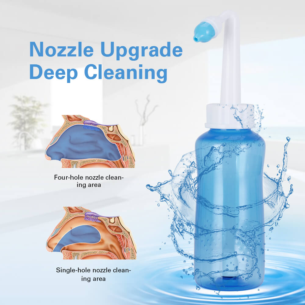 Nasal Wash Cleaner Nose Irrigator for Kids and Adults