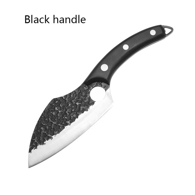 Stainless Steel Hammer Pattern Chef Knife