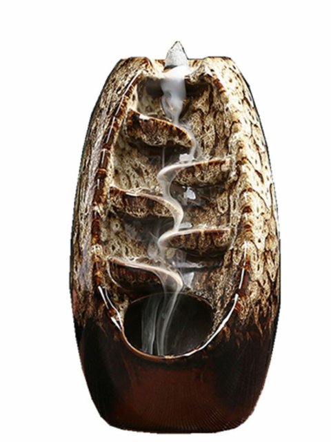 MOUNTAIN RIVER HANDICRAFT INCENSE HOLDER CERAMIC