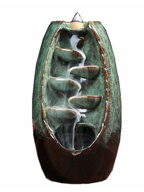 MOUNTAIN RIVER HANDICRAFT INCENSE HOLDER CERAMIC