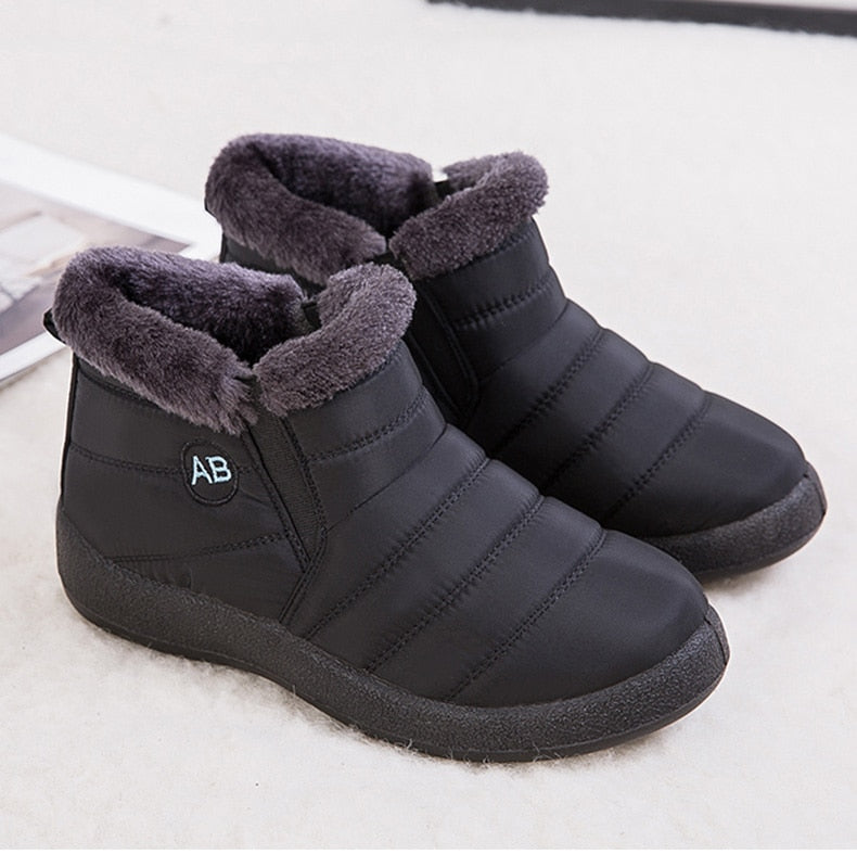 Women Boots Waterproof Snow Boots For Winter Shoes Women Casual