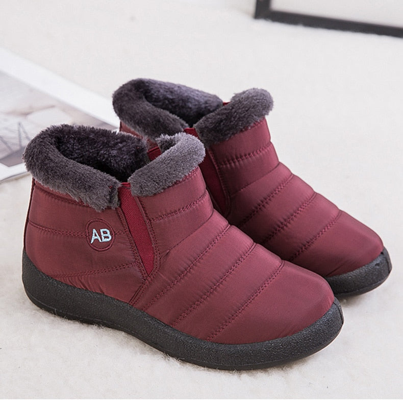 Women Boots Waterproof Snow Boots For Winter Shoes Women Casual