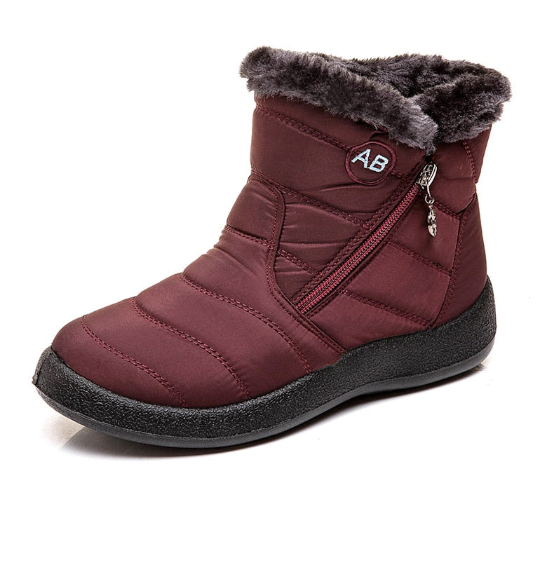 Women Boots Waterproof Snow Boots For Winter Shoes Women Casual