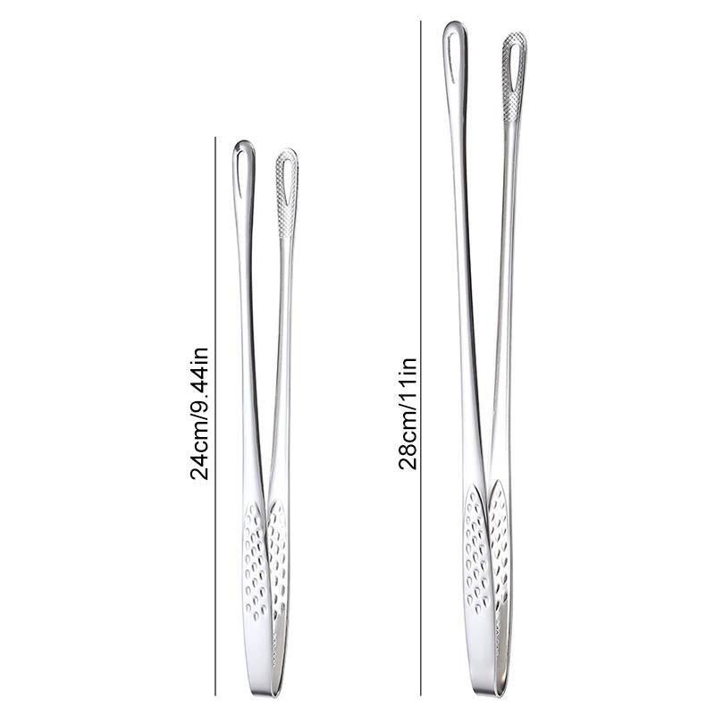 Long Handle Non-Slip Food Tongs