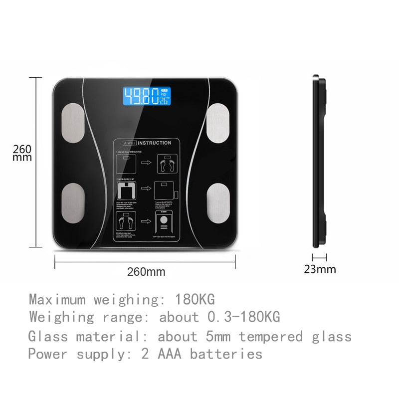 Smart Wireless Digital Weight Scale