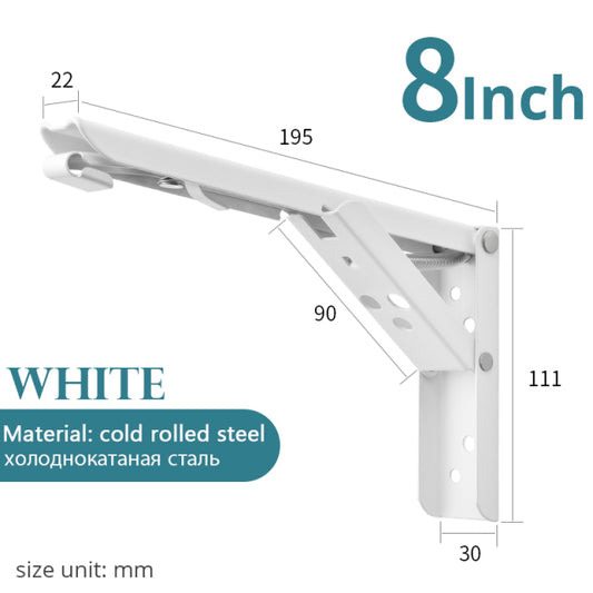 Adjustable Folding Triangle Bracket Shelf Support