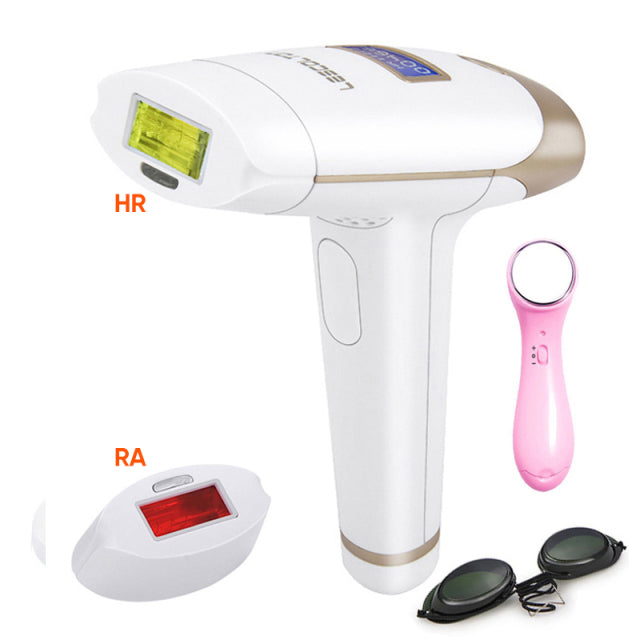 2 IN 1 LCD IPL Laser Epilator Hair Removal Permanent Machine