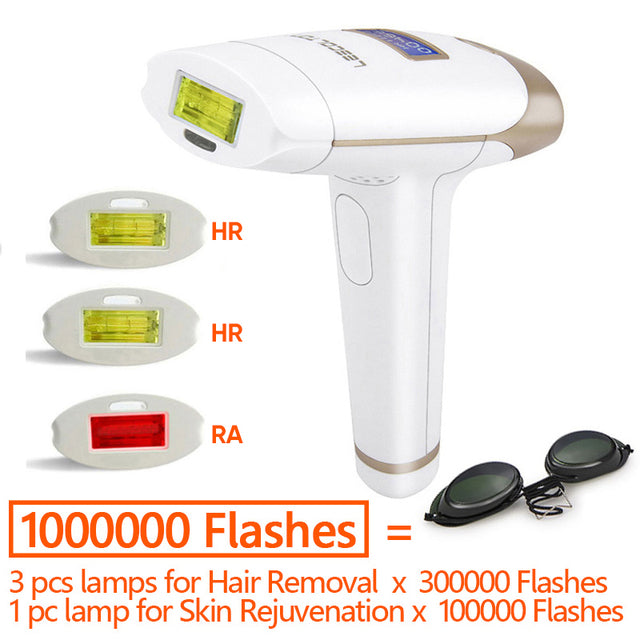 2 IN 1 LCD IPL Laser Epilator Hair Removal Permanent Machine