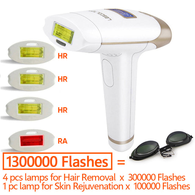 2 IN 1 LCD IPL Laser Epilator Hair Removal Permanent Machine