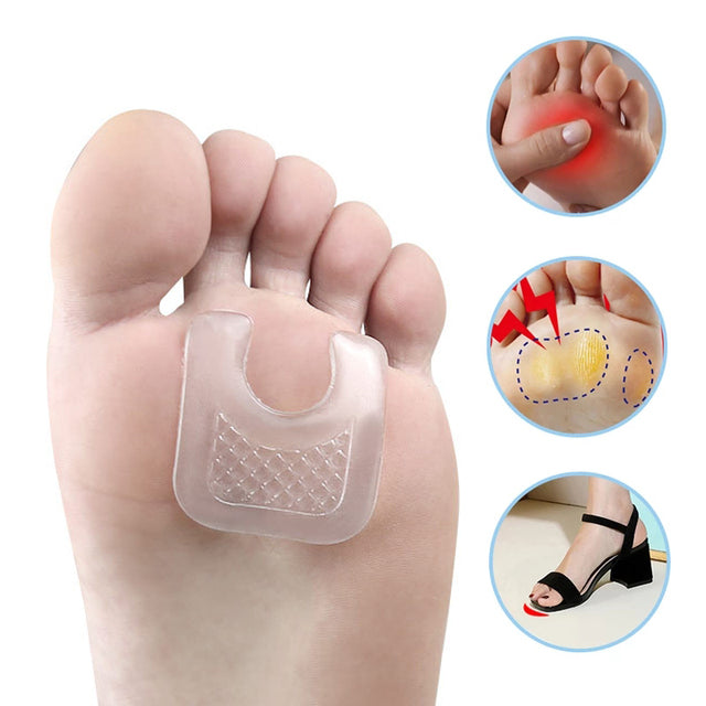 2Pcs=1Pair Silicone Toes Separator