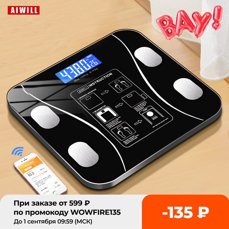 Smart Wireless Digital Weight Scale