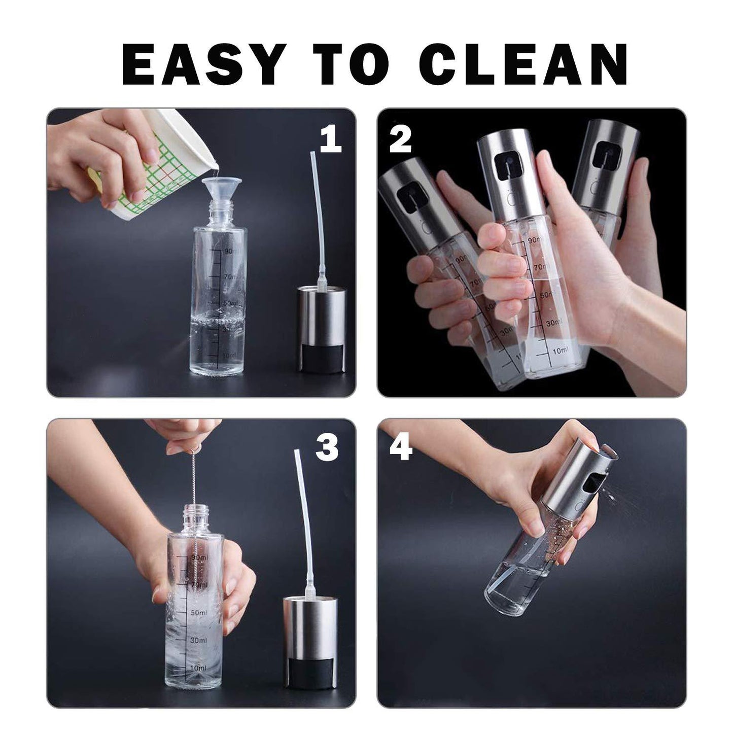 Oil Spray Mist Sprayer Bottle