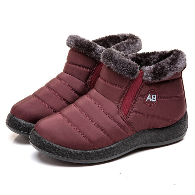 Women Boots Waterproof Snow Boots For Winter Shoes Women Casual